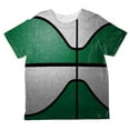 thumbnail image 1 of Championship Basketball Irish Green and White All Over Toddler T Shirt, 1 of 2