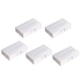 thumbnail image 1 of Unique Bargains 5pcs MC-51 Surface Mount Wired NC Door Sensor Alarm Magnetic Reed Switch White, 1 of 1