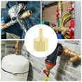 thumbnail image 6 of 5 Pack Brass Hose Barb Fittings, 1/8" Bard x 1/4" NPT Female Hose Connector, 6 of 6