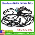 thumbnail image 4 of LS Stand ALone Wiring Harness For 03-07 4.8 5.3 6.0 Chevy GMC Vortec DBW 4L60E, 4 of 9