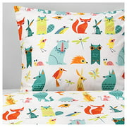 Ikea Duvet cover and pillowcase(s), animal, multicolor 228.1752.610