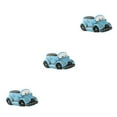 thumbnail image 1 of Langgg Cars Style Flower Pot Innovative For Small Succulent Cactus Plants Eco-friendly Succulent Cactus Pot blue car 3Set, 1 of 6