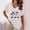 White, variant on Itsame 4th of July Shirts Women Independence Day Short T-Shirt Sleeve American Flags Printed Short Sleeve Top, V-Neck Light Blue