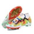 thumbnail image 3 of Botas de fútbol antideslizantes para hombre y mujer, calzado deportivo ultraligero para entrenamiento al aire libre, con tacos de hierba, Unisex, novedad, 3 of 5