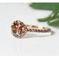 thumbnail image 2 of Rag Jewels 2.00 Ctw Round Cut Brown Diamond Wedding Anniversary Band Ring 14K Rose Gold Plated 925 Sterling Silver 925 Sterling Silver -9.5, 2 of 4