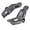 Carbon Fiber Look, variant on M Buder 1 Pair Motorcycle Frame Guard Cover Side Panel Engine Fairing Cowling Replacement for Yamaha MT-07 FZ-07 2021-2023 Carbon Fiber Look (17.72 inches / 45 cm)