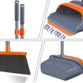 thumbnail image 5 of Broom and Dustpan for Home,, Broom Dustpan Set,Stand Up Broom and Dustpan, 5 of 5