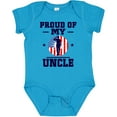 thumbnail image 3 of Inktastic Military Uncle Proud Nephew Boys or Girls Baby Bodysuit, 3 of 5