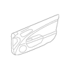 Genuine OE Jaguar Door Trim Panel - C2P15092SEP