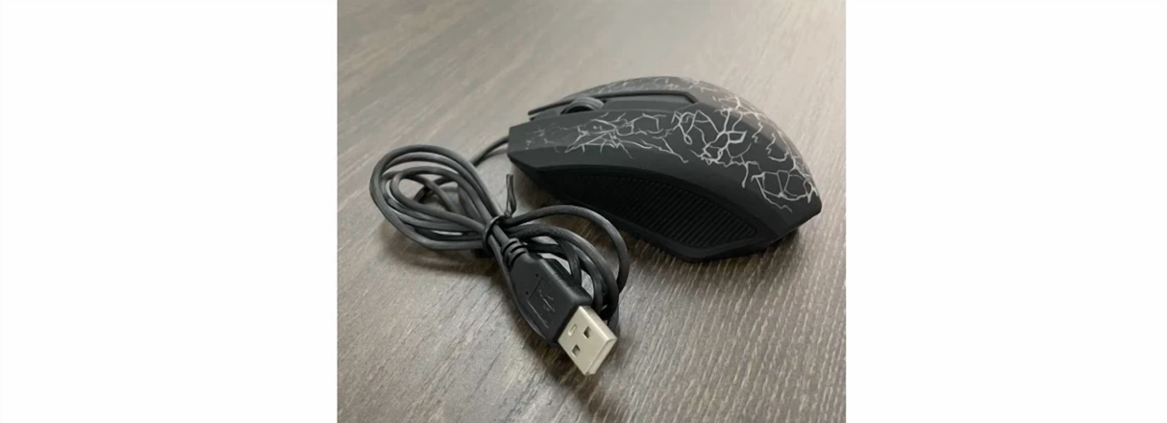 CRESTIN- Computer Mouse Wired Mouse Laptop Accessories Mouse For Gaming With Backlight