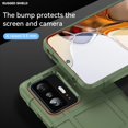 thumbnail image 4 of Fit for Xiaomi Mi 11T Case, Heavy Duty Shockproof Military Grade Drop Tested Case for Mi 11T Pro Super Sturdy Bumper Rugged Hard Phone Cover for Xiaomi Mi 11T/Pro HD Green, 4 of 7