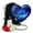 #4 Elephant, variant on Yatskia Blue Elephant Urns for Human Ashes Adult Man, Cremation Burial Urn for Ashes for Women, Decorative Memorial Urns for Adult Ash, (Heart Large, 8 Inch)