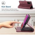 thumbnail image 4 of Kowauri Galaxy Note 20 Ultra Case,Leather Wallet Case Classic Design with Card Slot and Magnetic Closure Flip Fold Case, 4 of 5