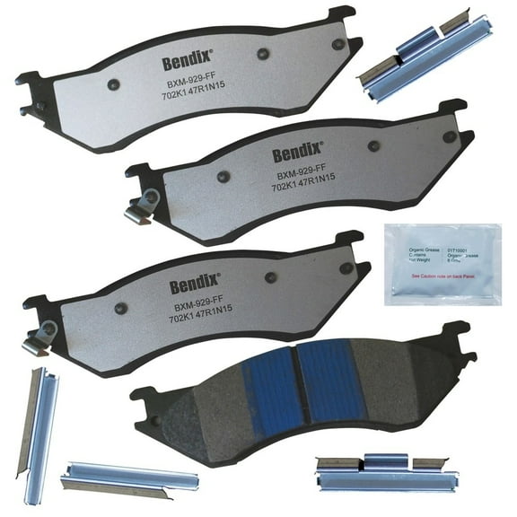 Bendix Brakes Disc Brake Pad Set Fits select: 2002-2003 FORD F150, 1997-1999 FORD F250