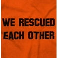 thumbnail image 2 of We Rescued Each Other Pet Lover Dog Men's Graphic T Shirt Tees Brisco Brands S, 2 of 6