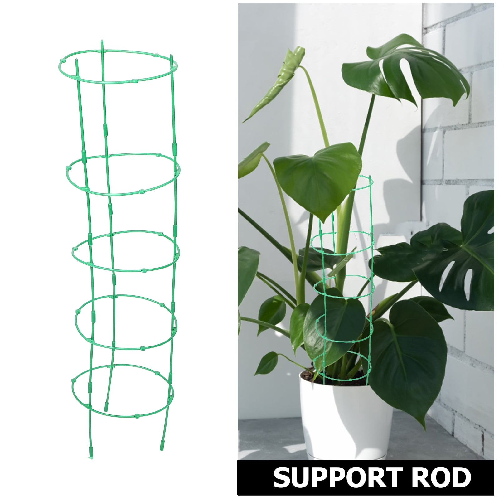 FRCOLOR 6 Sets of Garden Supports For Plants Adjustable Peony Support Cage Tomato Cages Planter Stand For Climbing Plants Ideal For Indoor And Outdoor Gardens
