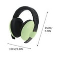 thumbnail image 3 of Child Noise Proof Earmuffs Sleep Soundproof Headphones Adjustable Headband Double Layered Cup Sponge Pad Hearing Protection Stress Reduction Study Quiet for Kids Babies Comfortable Fit, 3 of 5