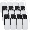 thumbnail image 1 of Parches de electrodos TENS, 20 unidades de 2" x 4", almohadillas de repuesto autoadhesivas rectangulares, reutilizables para máquina TENS, 1 of 5