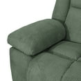 thumbnail image 6 of Aukfa 3-Piece Recliner Sofa Set - 78" Loveseat Recliner with w/ Cupholder&Console for Living Room, Green, 6 of 10