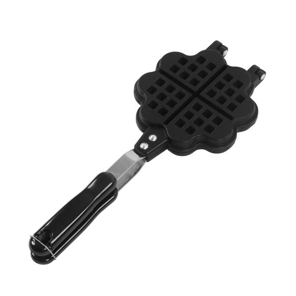 Stove Waffle Maker, Double Sided Uniform Heating Waffle Pan Aluminum Alloy For Home