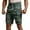 Army Green, variant on Men's Camo Print 5-Inch Work Shorts, Retro Washed Multi-Pocket Tactical Cargo Shorts for Outdoor & Casual Use ,Army Green M
