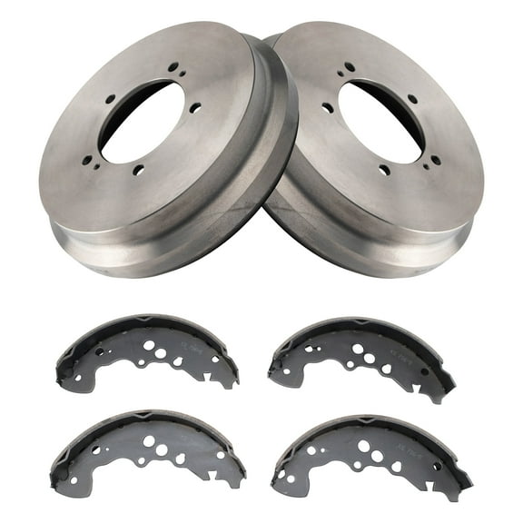 TRQ Rear Brake Shoe & Drum Kit Fits 2001 Suzuki Grand Vitara 2002-2003 XL-7