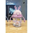 thumbnail image 2 of Botella de agua HUOGUO Cartoon Animal Children Straw 370ml, 2 of 5