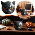 thumbnail image 4 of Black Cat Stone Sculpture – Elegant Home Décor & Gift, 4 of 5