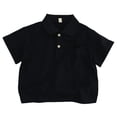 thumbnail image 1 of Odeerbi Chicos Niñas Algodón Golf Camisas Color Sólido Camisas de Manga Corta Uniforme Escolar Con Bolsillo, 1 of 9