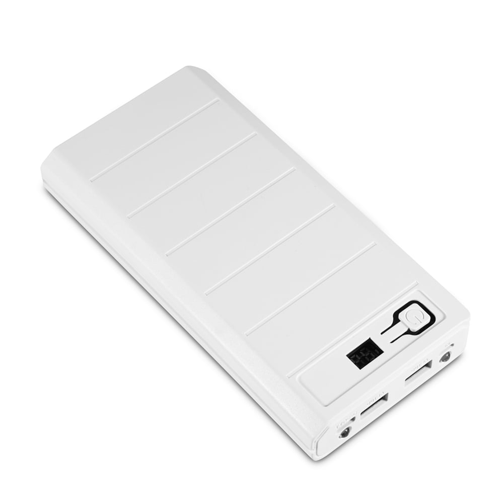 Tebru Power Bank Shell, 20000mAh 8 X 18650 Batteries Power Bank Kit