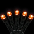 thumbnail image 2 of Northlight LED Wide Angle Halloween Lights - Orange - 10' Black Wire - 20ct, 2 of 8