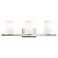 thumbnail image 3 of Livex Astoria Bath Light in Brushed Nickel, 3 of 4