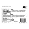 thumbnail image 3 of Yupik Candy Gummy Worms, 1 Kilogram, 3 of 3