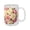 white, variant on 15oz 'Romantic Rose Bouquet' Ceramic Mug - A Charming Floral Sipper