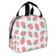 thumbnail image 2 of Easygdp Strawberry Bolsa Térmica Premium - Tela Oxford Impermeable, Gran Capacidad, Bolsillo Frontal, Unisex para Trabajo, Escuela, Actividades al Aire Libre y Picnics, 2 of 8