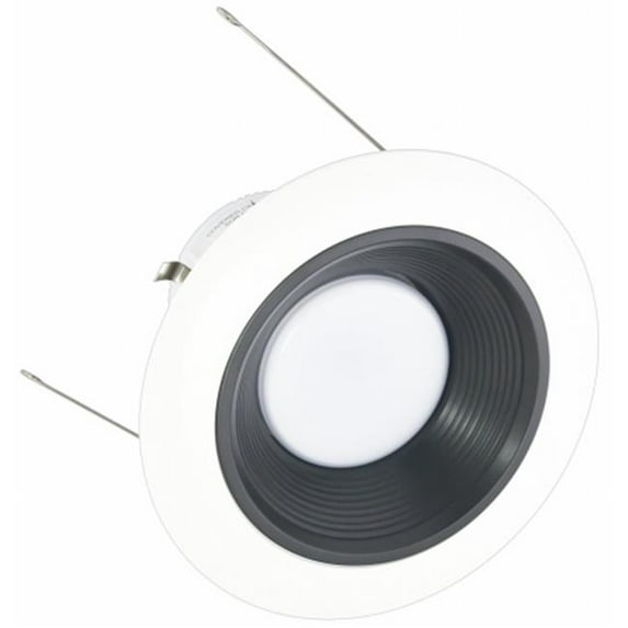 6 in. Insert For X56 Series, Black Baffle With White Trim