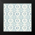thumbnail image 2 of Nai, Danhui 20x20 Black Modern Framed Museum Art Print Titled - Floursack Nautical Pattern VA, 2 of 5