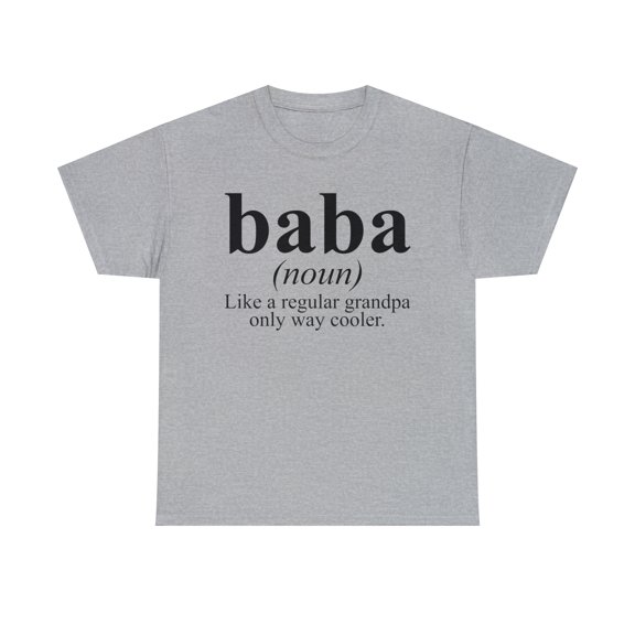 22Gifts Baba Grandpa Fathers Day Definition Shirt, Gifts, Tshirt
