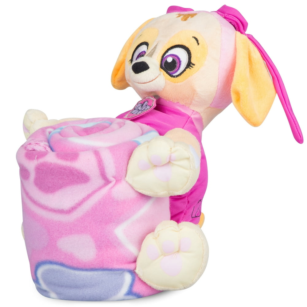 paw patrol pillow and throw set