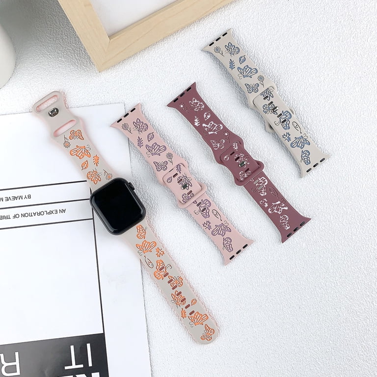 Silicone Band for Apple Watch 38mm 40mm 41mm 42mm (S10  display picture 3