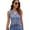 Blue, variant on XBASW Women's Denim Vest V Neck Jean Vest Sleeveless Jacket Slim Button Waistcoat Summer Vest Top S -S XL