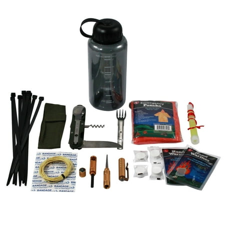 Camping Camper - ASR Camper Survival Bottle Emergency Outdoor Camping Hiking Essential Kit