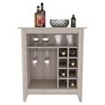 thumbnail image 5 of FM FURNITURE Future Engineered Wood Bar Cabinet For Living Room in Light Gray, 5 of 7