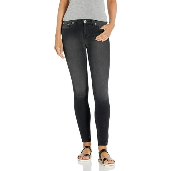 True Religion Jean Moulant à Taille Mi-Haute pour Femme, Style Grunge Street, 25