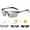 gray frame photochromic lens, variant on Aluminium Mens Photochromic Polarized Sunglasses UV400 Sport Driving Eyewear