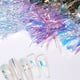 thumbnail image 5 of Pegatinas de celofán para decoración de uñas FloreceBien, pegatinas holográficas de arcoíris, pegatinas de caramelos con barra irregular con degradado, calcomanías decorativas de bricolaje para, 5 of 5