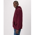 thumbnail image 5 of Hanes Ultimate Men's Heavyweight Fleece Hoodie Maroon S, 5 of 5