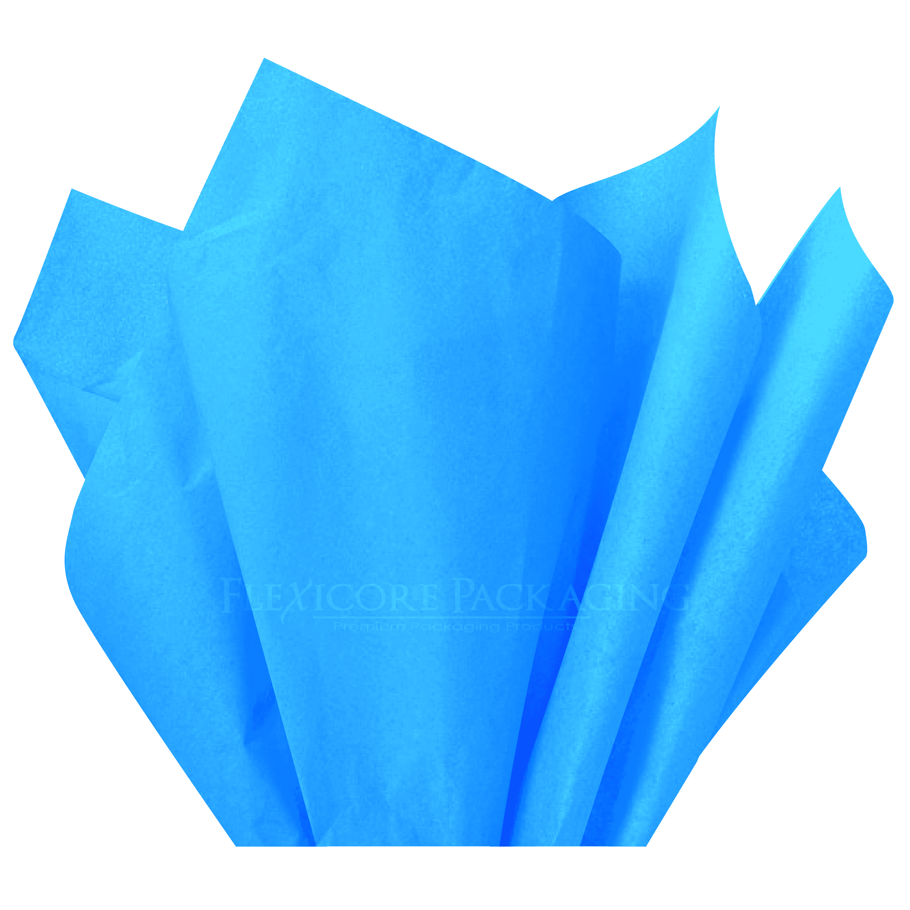 35x45cm 18gsm Acid Free Light Blue Tissue Paper Wrapping Sheets 