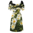 thumbnail image 5 of White Daisies 122 Sleeveless Dress clothes for woman Women's summer suit evening dress woman, 5 of 6