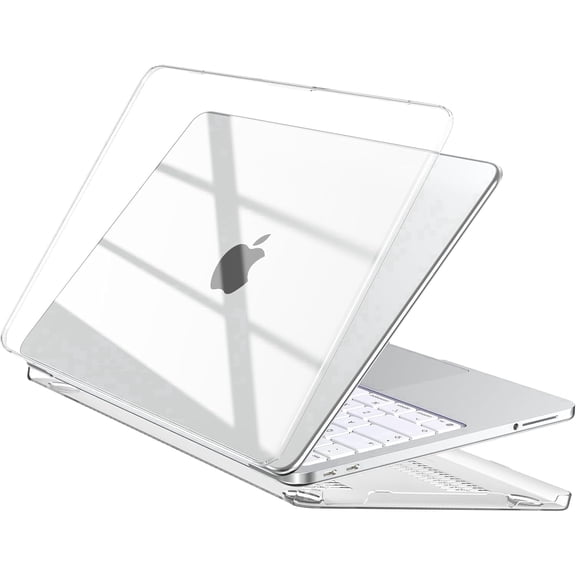 Case Compatible for MacBook Neo Case 13 inch 2026 Model A3404, 100% Match Official Color, Anti-Fingerprint & Scratch Sturdy Protective Hard Shell Cover Laptop Accessories, Crystal Clear